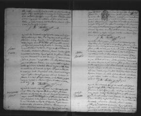 501 vues  - Registre d\'état civil. microfilm des registres des naissances, mariages, décès. (1793-1818) (ouvre la visionneuse)