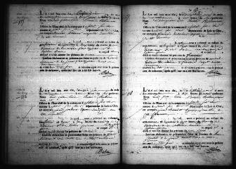 590 vues Registre d'état civil. microfilm des registres des naissances, mariages, décès. (novembre 1810-1815)