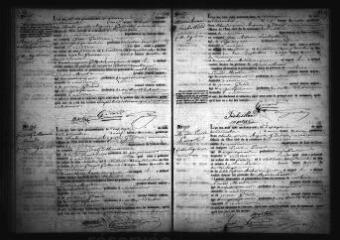 799 vues  - Registre d\'état civil. microfilm des registres des naissances. (décembre 1847-1860) (ouvre la visionneuse)