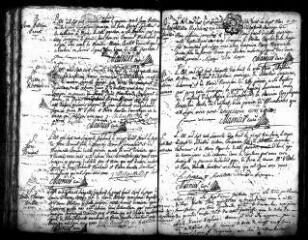 609 vues Registre d'état civil. microfilm des registres des baptêmes, mariages, sépultures. (avril 1778-1792). microfilm des registres des naissances, mariages, décès. (1793-juillet 1810)