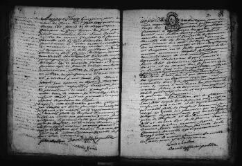 544 vues  - Registre d\'état civil. microfilm des registres des naissances, mariages, décès. (1793-1822) (ouvre la visionneuse)