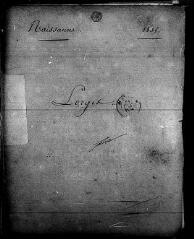 653 vues Registre d'état civil. microfilm des registres des naissances, mariages, décès. (1823-1849)