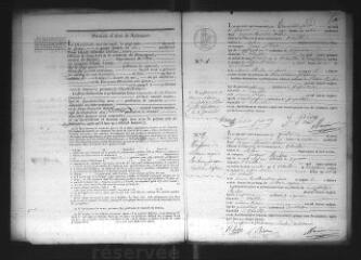 621 vues Registre d'état civil. microfilm des registres des naissances, mariages, décès. (1839-1862)