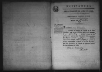 580 vues  - Registre d\'état civil. microfilm des registres des naissances, mariages, décès. (1814-1842) (ouvre la visionneuse)