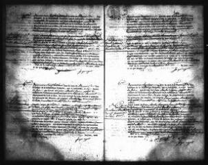 594 vues  - Registre d\'état civil. microfilm des registres des naissances, mariages, décès. (vendémiaire an VIII-octobre 1826) (ouvre la visionneuse)