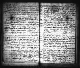 591 vues Registre d'état civil. microfilm des registres des baptêmes, mariages, sépultures. (1769-1792) : microfilm des registres des naissances, mariages, décès. (1793-vendémiaire an VII)
