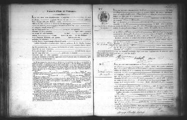414 vues Registre d'état civil. microfilm des registres des naissances. (1859-1862) : microfilm des registres des mariages, décès. (1853-1862)