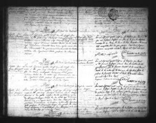 438 vues  - Registre d\'état civil. microfilm des registres des baptêmes, mariages, sépultures. (mars 1781-1792) : microfilm des registres des naissances, mariages, décès. (1793-brumaire an III) (ouvre la visionneuse)