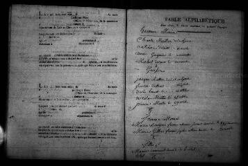 602 vues  - Registre d\'état civil. microfilm des registres des naissances, mariages, décès. (1808-juin 1831) (ouvre la visionneuse)
