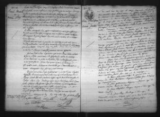 577 vues Registre d'état civil. microfilm des registres des naissances, mariages, décès. (août 1811-octobre 1824)