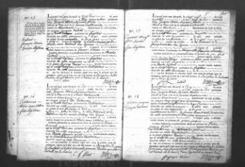 590 vues Registre d'état civil. microfilm des registres des naissances, mariages, décès. (juillet 1819-1843)
