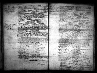 654 vues Registre d'état civil. microfilm des registres des naissances, mariages, décès. (février 1839-1870)
