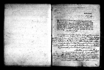 632 vues  - Registre d\'état civil. microfilm des registres des baptêmes, mariages, sépultures. (1781-1792) : microfilm des registres des naissances, mariages, décès. (1793-1828) (ouvre la visionneuse)