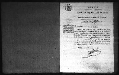 682 vues  - Registre d\'état civil. microfilm des registres des naissances, mariages, décès. (1829-1862) (ouvre la visionneuse)
