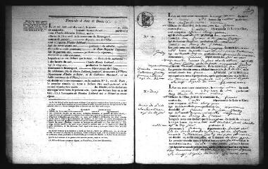 608 vues  - Registre d\'état civil. microfilm des registres des naissances, mariages, décès. (1831-1865) (ouvre la visionneuse)