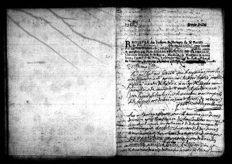 565 vues  - Registre d\'état civil. microfilm des registres des baptêmes, mariages, sépultures. (octobre 1760-1792) : microfilm des registres des naissances, mariages, décès. (1793-1822) (ouvre la visionneuse)