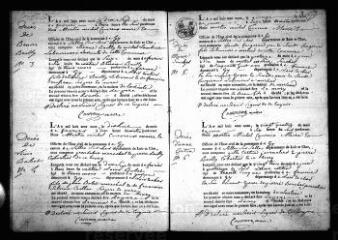 586 vues  - Registre d\'état civil. microfilm des registres des naissances, mariages, décès. (février 1811-1836) (ouvre la visionneuse)
