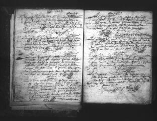 321 vues CHAUVIGNY-DU-PERCHE. - Etat civil : microfilm des registres des baptêmes, mariages, sépultures. (1646-1682)