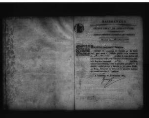553 vues MONTROUVEAU. - Etat civil : microfilm des registres des naissances, mariages. (1833-1872)
