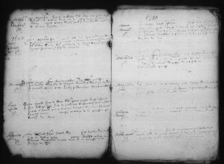 510 vues SAINT-JACQUES-DES-GUERETS. - Etat civil : microfilm des registres des baptêmes, mariages, sépultures. (1591-1792)
