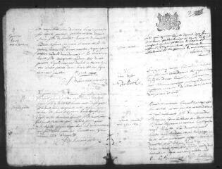 624 vues  - SOUGE. - Etat civil : microfilm des registres des baptêmes, mariages, sépultures. (1707-1746) (ouvre la visionneuse)