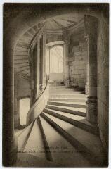 1 vue  - Le château, aile Louis XII, intérieur de l\'escalier d\'honneur. (ouvre la visionneuse)