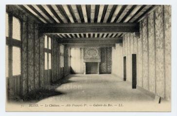 1 vue  - Le château, aile de François 1er, galerie du roi. (ouvre la visionneuse)