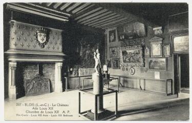 1 vue  - Le château, aile Louis XII, chambre de Louis XII. (ouvre la visionneuse)