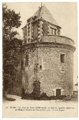 1 vue  - La tour de Foix (XIIe siècle) au haut de laquelle Catherine de Médicis installa un observatoire pour ses astrologues. (ouvre la visionneuse)