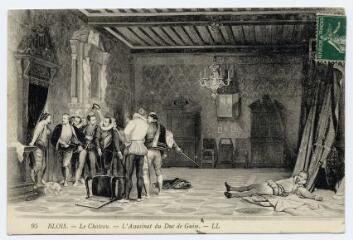 1 vue  - Le château, l\'assassinat du Duc de Guise tableau. (ouvre la visionneuse)