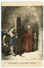 1 vue  - Le musée, tableau assassinat du Cardinal de Lorraine, frère du Duc de Guise par Médine. (ouvre la visionneuse)