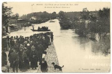 1 vue  - La crue de la Loire, 21 octobre 1907, avenue de Saint-Gervais. (ouvre la visionneuse)