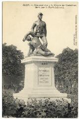 1 vue  - Monument élevé à la mémoire des combattants morts pour la Patrie (1870-1871). (ouvre la visionneuse)