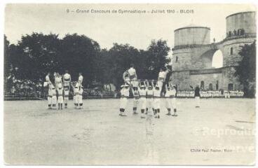 1 vue Grand concours de gymnastique, juillet 1910.