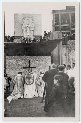 1 vue Bénédiction de la première pierre de la basilique de Notre-Dame-des-Trois-Ave-Maria.