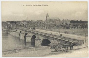 1 vue  - Le pont sur la Loire. (ouvre la visionneuse)