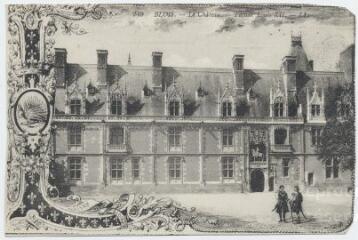 1 vue  - Le château, façade Louis XII. (ouvre la visionneuse)