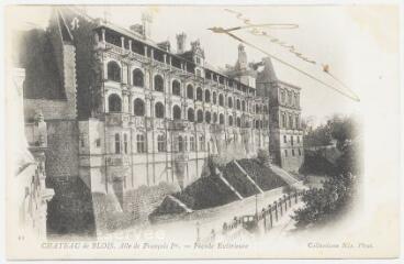 1 vue Le château, aile de François 1er, façade extérieure.