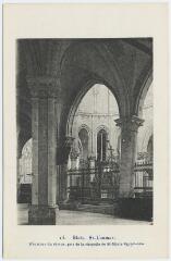 1 vue  - Saint-Laumer, pourtour du chœur, pris de la chapelle de Sainte-Marie égyptienne. (ouvre la visionneuse)