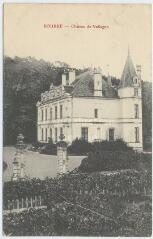 1 vue  - Château de Val Lagon. (ouvre la visionneuse)