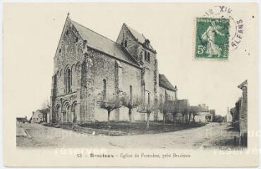 1 vue  - Eglise de Fontaine, près Bracieux. (ouvre la visionneuse)