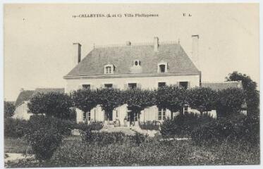 1 vue  - Villa Philippeaux. (ouvre la visionneuse)