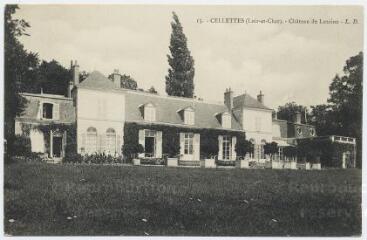 1 vue  - Château de Lutaine. (ouvre la visionneuse)