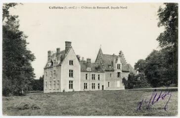 1 vue  - Château de Bousseuil, façade nord. (ouvre la visionneuse)