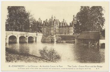 1 vue  - Le château au bord du Cosson, le pont. (ouvre la visionneuse)