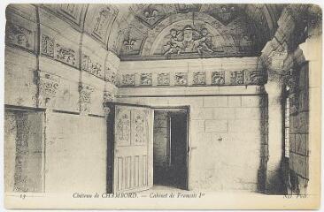 1 vue Le château, cabinet de François 1er.