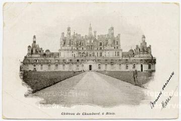 1 vue  - Château de Chambord à Blois. (ouvre la visionneuse)