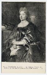 1 vue Le château, portrait de Madame la Comtesse de Lafayette.