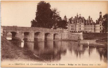 1 vue  - Le Château.- Pont sur le Cosson. (ouvre la visionneuse)