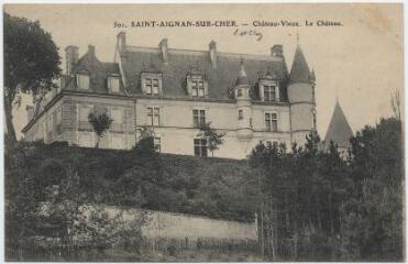 1 vue  - Saint-Aignan-sur-Cher.- Château-vieux, le château. (ouvre la visionneuse)
